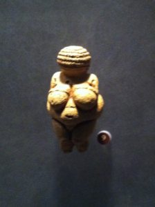 Ancient Stone Female Figurine Willendorf, Austria (24000 - 22000 BC)